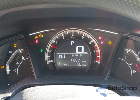 2017 Honda Civic Lx из США, поврежденный, VIN SHHFK7H29HU403179